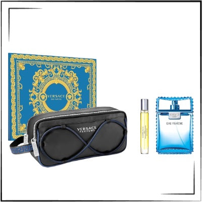Versace Man Eau Fraiche 3.4 + Mini + Bag
