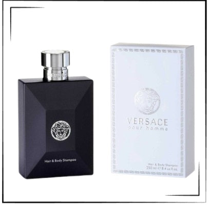 Versace Pour Homme Hair & Body Shampoo 8.4