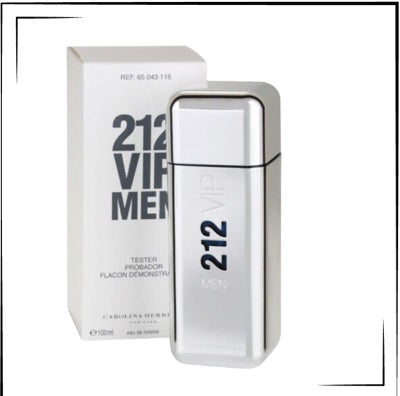 212 Vip Men By Carolina Herrera 3.4 * Tester*