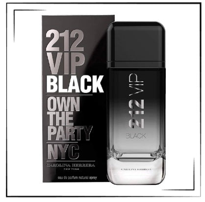 212 Vip Black By Carolina Herrera 3.4