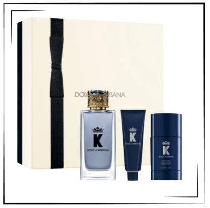 King By Dolce & Gabbana 3.4 + Hand Cream + Deo