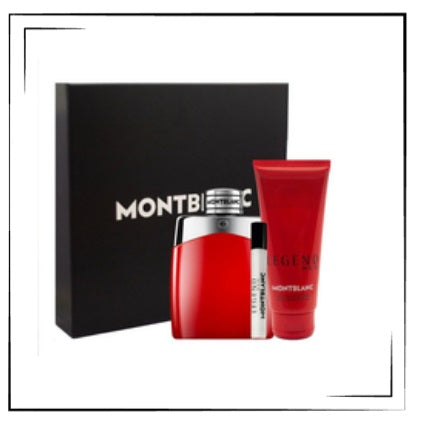 Mont Blanc Legend Red 3.4 Set 3 Pcs