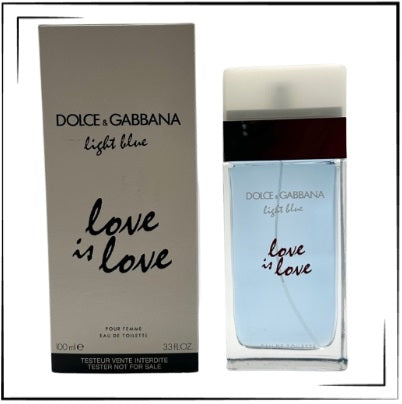 Light Blue Love is Love By Dolce & Gabbana 3.3 *Tester*
